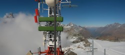 Archived image Webcam Plateau Rosa Zermatt / Breuil Cervinia 13:00