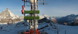 Archiv Foto Webcam Zermatt / Breuil Cervinia: Plateau Rosa 07:00