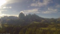 Archived image Webcam Top Station Alpe di Siusi 07:00