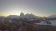 Archived image Webcam Top Station Alpe di Siusi 01:00