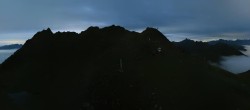 Archiv Foto Webcam Silvretta Montafon: Panorama Bahn 03:00