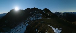 Archived image Webcam Panorama Gondola 23:00