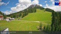 Archived image Webcam Base station Passo Furcia 13:00