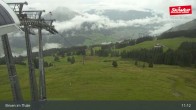 Archiv Foto Webcam Jochbahn Bergstation Brixen im Thale 10:00