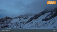 Archiv Foto Webcam Stubaier Gletscher: Bergstation Eisgrat 00:00