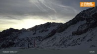 Archiv Foto Webcam Stubaier Gletscher: Bergstation Eisgrat 06:00
