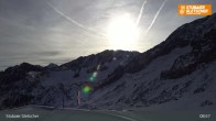 Archiv Foto Webcam Stubaier Gletscher: Bergstation Eisgrat 08:00