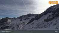 Archiv Foto Webcam Stubaier Gletscher: Bergstation Eisgrat 10:00