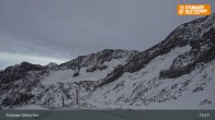 Archiv Foto Webcam Stubaier Gletscher: Bergstation Eisgrat 14:00