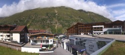 Archiv Foto Webcam Panoramablick Obergurgl: Hotel Edelweiss & Gurgl 04:00