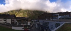 Archiv Foto Webcam Panoramablick Obergurgl: Hotel Edelweiss & Gurgl 08:00