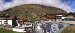 Archiv Foto Webcam Panoramablick Obergurgl: Hotel Edelweiss & Gurgl 09:00