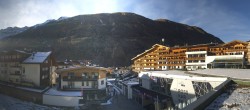 Archiv Foto Webcam Panoramablick Obergurgl: Hotel Edelweiss & Gurgl 14:00