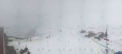 Archiv Foto Webcam Saas Fee: Restaurant Mittelallalin und Gletscherskigebiet 09:00