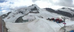 Archiv Foto Webcam Saas Fee: Restaurant Mittelallalin und Gletscherskigebiet 15:00