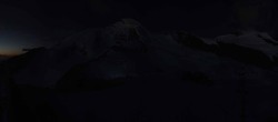 Archiv Foto Webcam Saas Fee: Restaurant Mittelallalin und Gletscherskigebiet 05:00