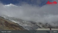 Archived image Webcam Saas-Fee ski resort : Längfluh top station 08:00