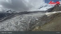 Archived image Webcam Saas-Fee ski resort : Längfluh top station 10:00