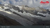 Archiv Foto Webcam Saas-Fee: Bergstation Längfluhbahn 06:00