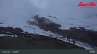 Archiv Foto Webcam Saas-Fee: Bergstation Längfluhbahn 20:00