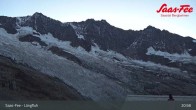 Archiv Foto Webcam Saas-Fee: Bergstation Längfluhbahn 19:00