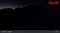 Archiv Foto Webcam Saas-Fee: Bergstation Längfluhbahn 23:00
