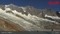 Archiv Foto Webcam Saas-Fee: Bergstation Längfluhbahn 02:00