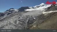 Archiv Foto Webcam Saas-Fee: Bergstation Längfluhbahn 05:00