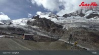 Archiv Foto Webcam Saas-Fee: Bergstation Längfluhbahn 12:00