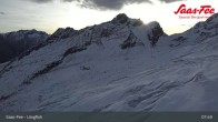 Archiv Foto Webcam Saas-Fee: Bergstation Längfluhbahn 07:00