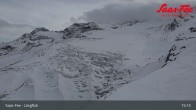 Archiv Foto Webcam Saas-Fee: Bergstation Längfluhbahn 14:00