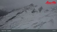 Archiv Foto Webcam Saas-Fee: Bergstation Längfluhbahn 07:00