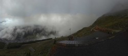 Archiv Foto Webcam Blick vom Hannig auf Saas-Fee 05:00