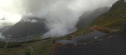 Archiv Foto Webcam Blick vom Hannig auf Saas-Fee 06:00