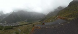 Archiv Foto Webcam Blick vom Hannig auf Saas-Fee 09:00