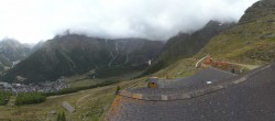 Archiv Foto Webcam Blick vom Hannig auf Saas-Fee 11:00