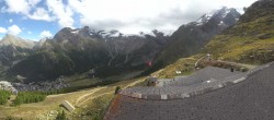 Archiv Foto Webcam Blick vom Hannig auf Saas-Fee 15:00