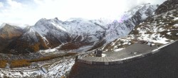 Archiv Foto Webcam Blick vom Hannig auf Saas-Fee 13:00