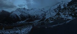 Archiv Foto Webcam Blick vom Hannig auf Saas-Fee 17:00