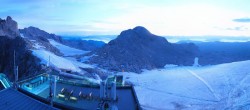 Archiv Foto Webcam Panoramablick Dachstein Gletscher 03:00
