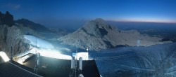 Archiv Foto Webcam Panoramablick Dachstein Gletscher 03:00