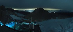 Archived image Webcam Panoramic view over the Dachstein Glacier 21:00