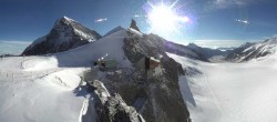 Archived image Webcam Jungfraujoch: Panoramic View 08:00