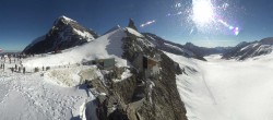Archived image Webcam Jungfraujoch: Panoramic View 09:00