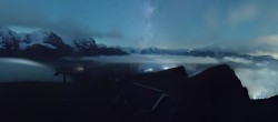 Archiv Foto Webcam Wengen: Bergstation Lauberhorn 01:00