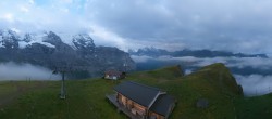 Archiv Foto Webcam Wengen: Bergstation Lauberhorn 06:00