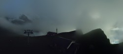 Archiv Foto Webcam Wengen: Bergstation Lauberhorn 23:00