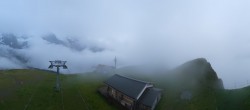 Archiv Foto Webcam Wengen: Bergstation Lauberhorn 06:00
