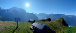 Archiv Foto Webcam Wengen: Bergstation Lauberhorn 20:00