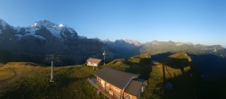 Archiv Foto Webcam Wengen: Bergstation Lauberhorn 01:00